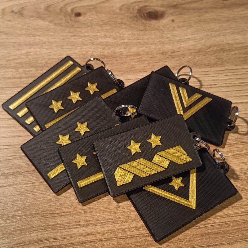 Brelok stopień służbowy PSP