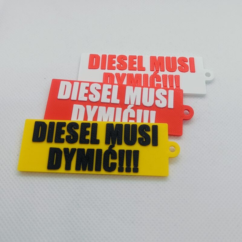 Brelok Rolniczy "DIESEL MUSI DYMIĆ!!!"