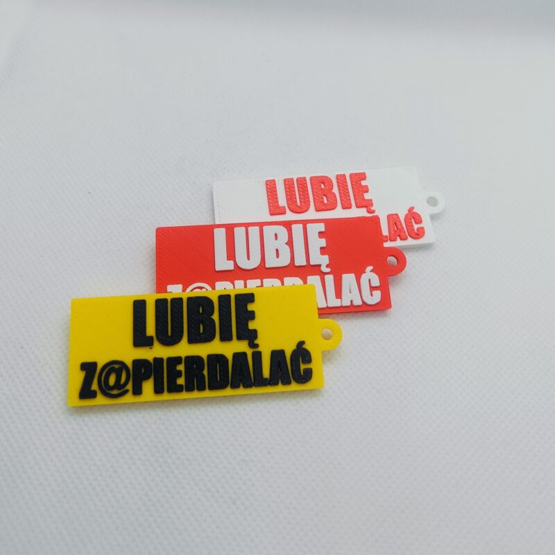 Brelok Rolniczy "LUBIĘ Z@PIERDALAĆ"