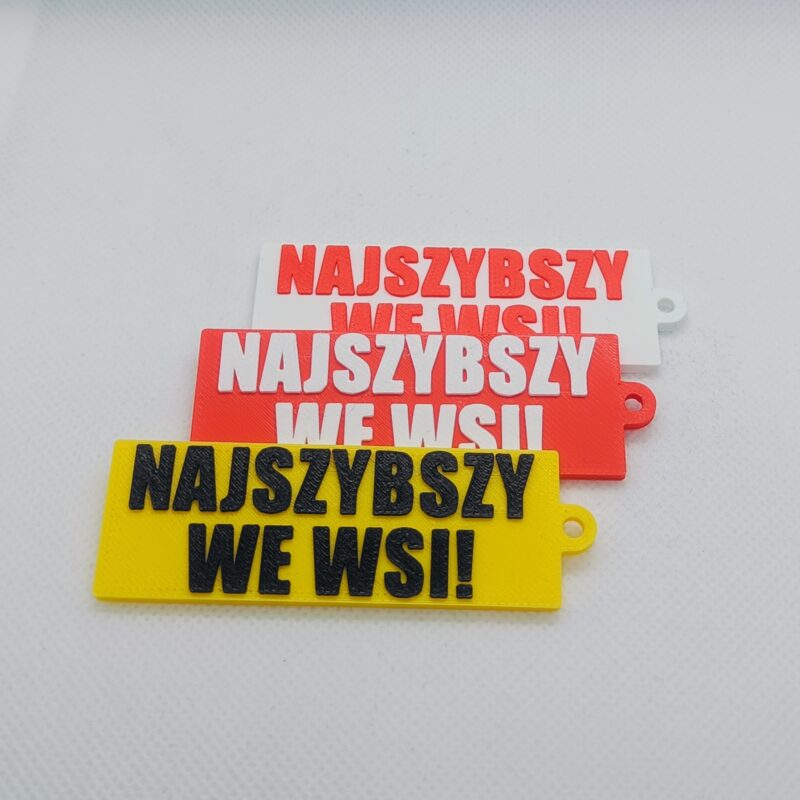Brelok Rolniczy "NAJSZYBSZY WE WSI!!"